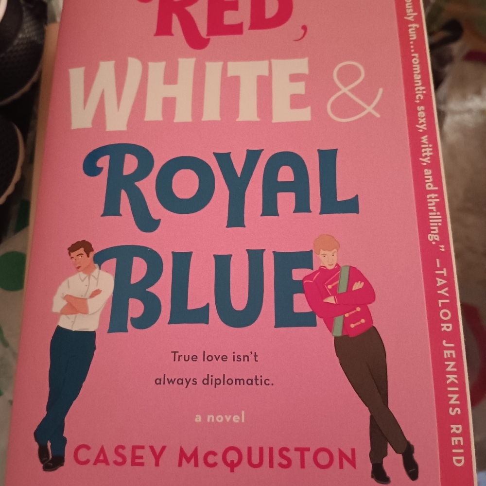 Red, White & Royal Blue Book by Casey McQuiston